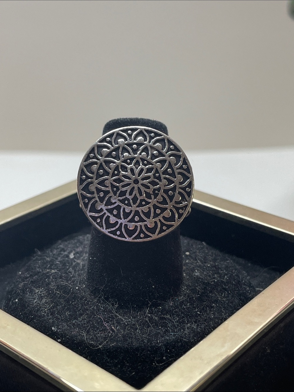 Silver Filigree Statement Ring - Women Accessories